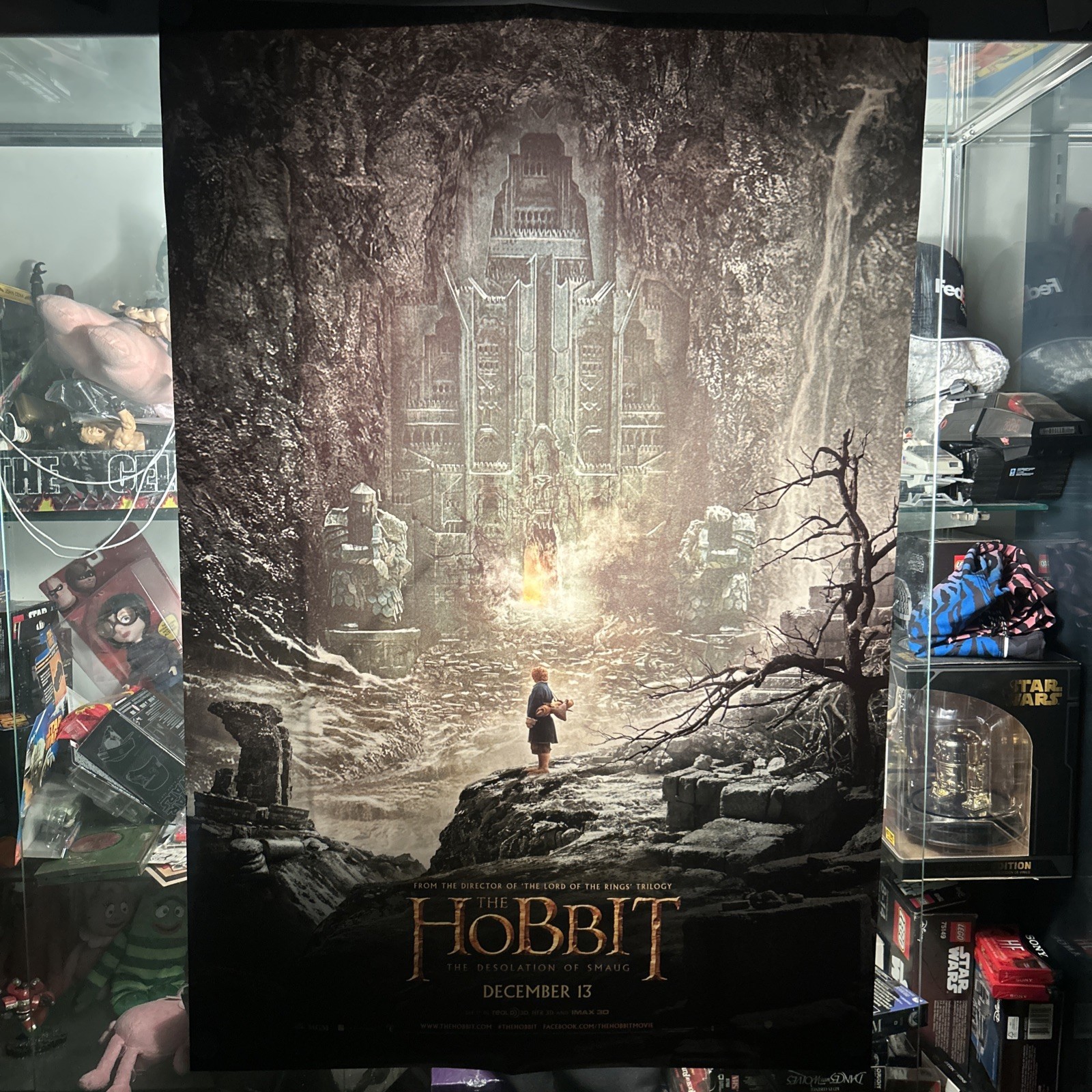 THE HOBBIT DESOLATION OF SMAUG MOVIE POSTER 2 Sided ORIGINAL Advance DS 27×40