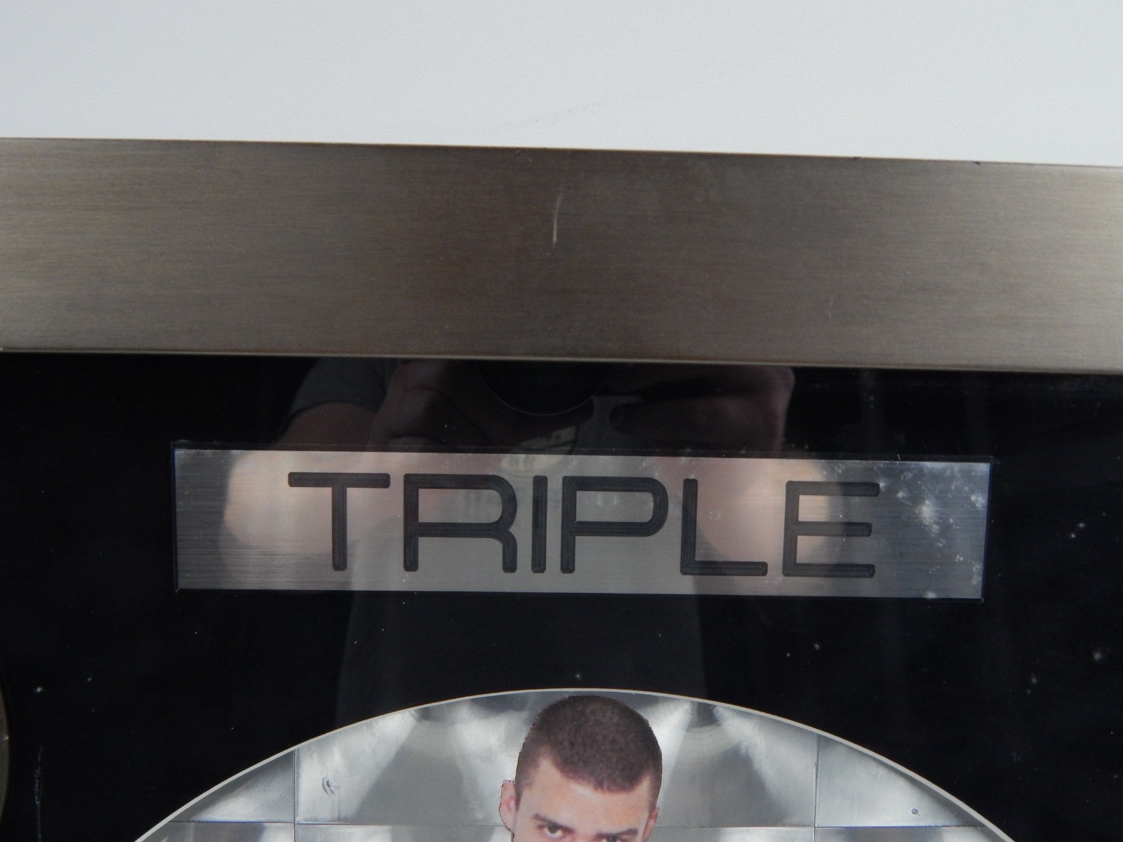 Justin Timberlake 3x Platinum Record RIAA Award Futuresex/Lovesounds 26.5″ x 21″