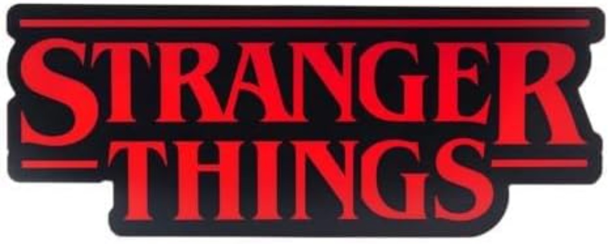 Official Stranger Things Shaped Lamp – 11.8″ LED Light with Phase & Pulse Modes
