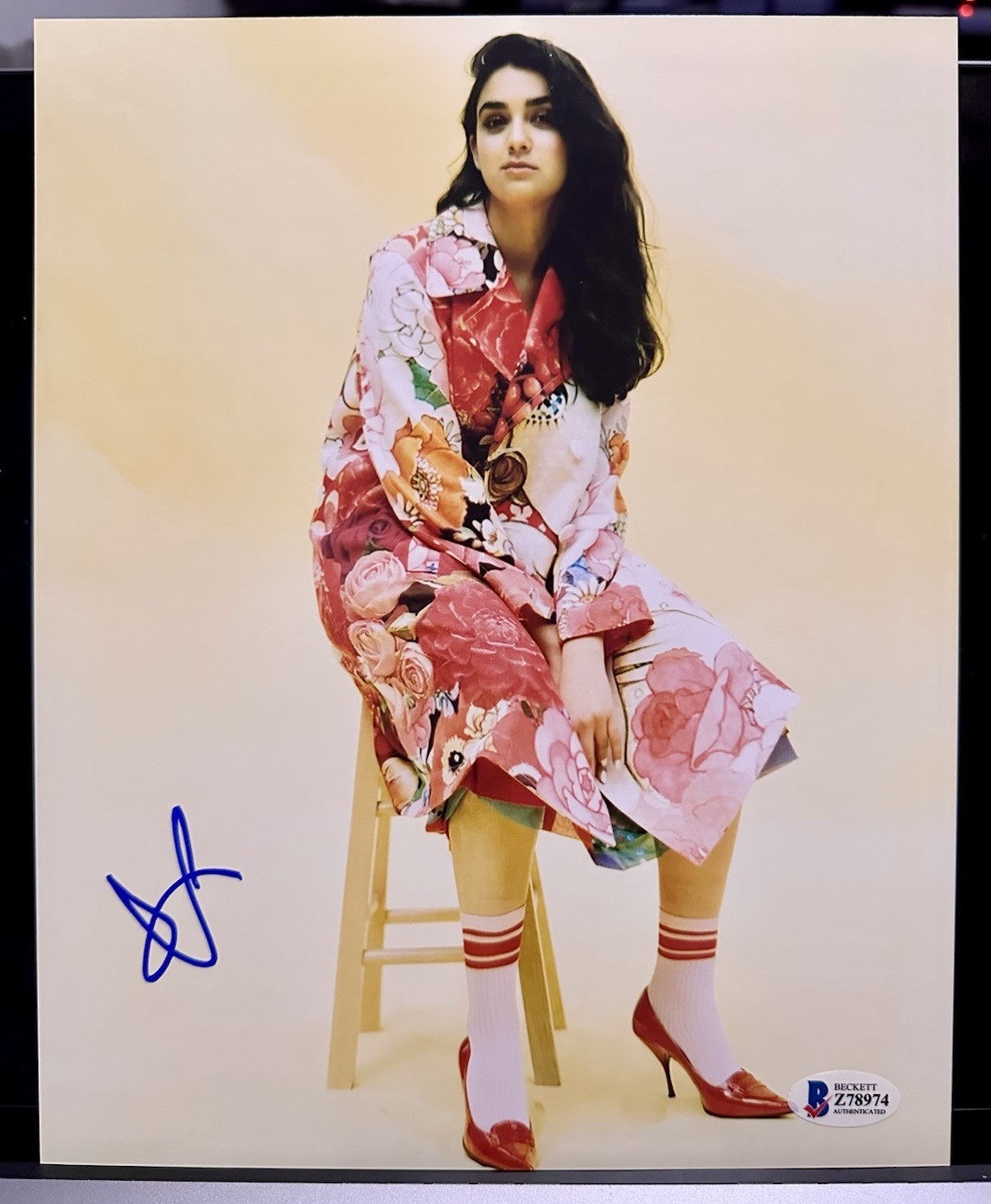 GERALDINE VISWANATHAN SIGNED PHOTO 8X10 THUNDERBOLTS AUTOGRAPH BLOCKERS BAS COA