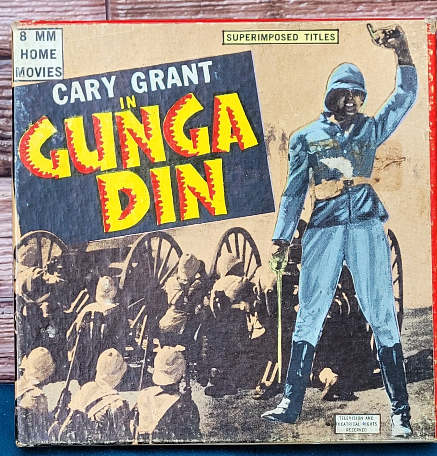 Vintage Cary Grant Gunga Din 8MM Home Movies 1939