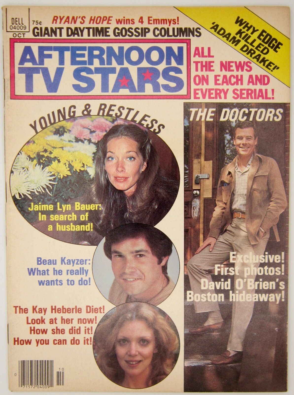 Afternoon TV Stars Magazine (October 1977) Soap Opera