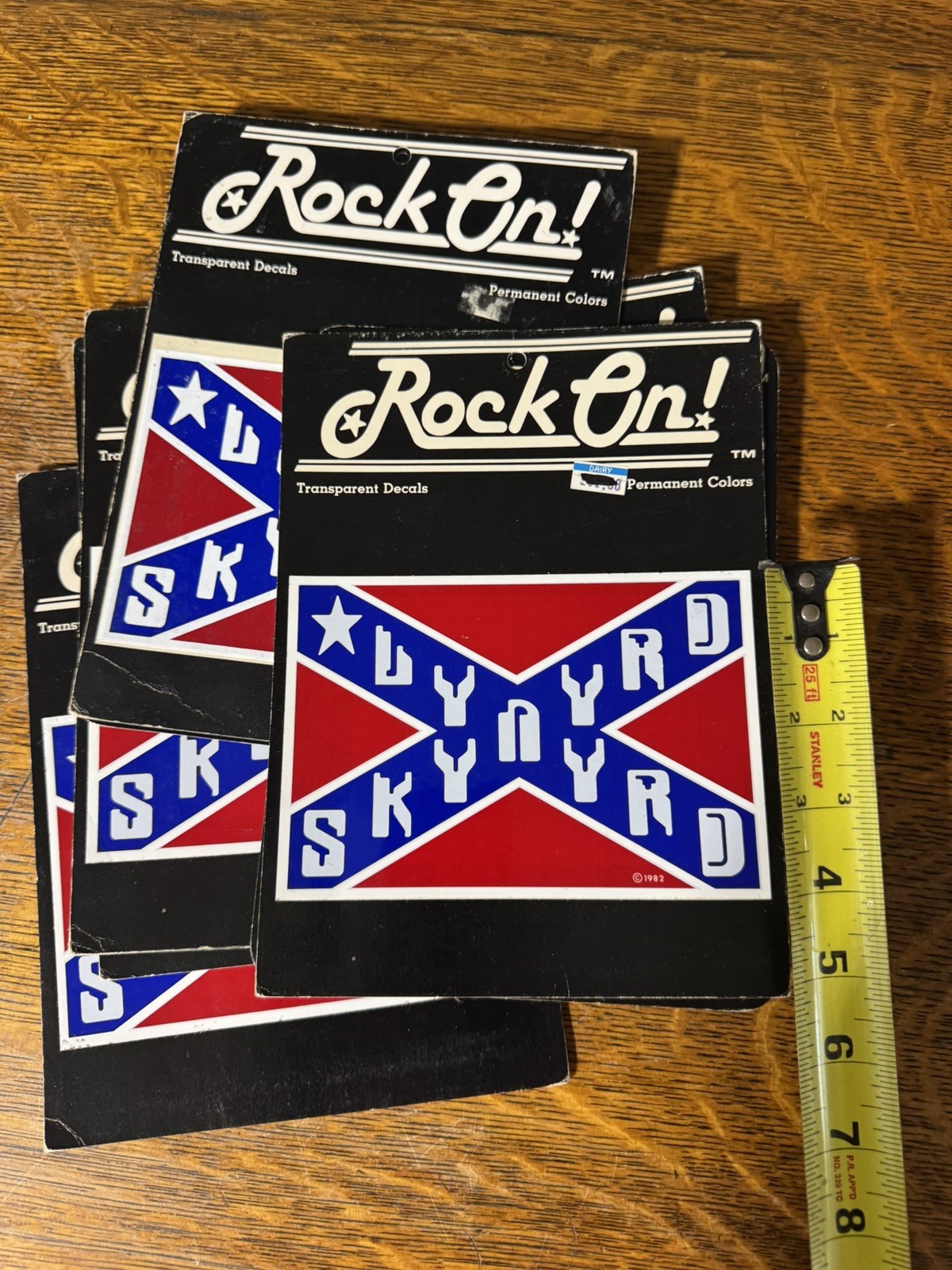 Lynyrd Skynyrd window cling sticker 1981 Vintage & rare Original-In original pak