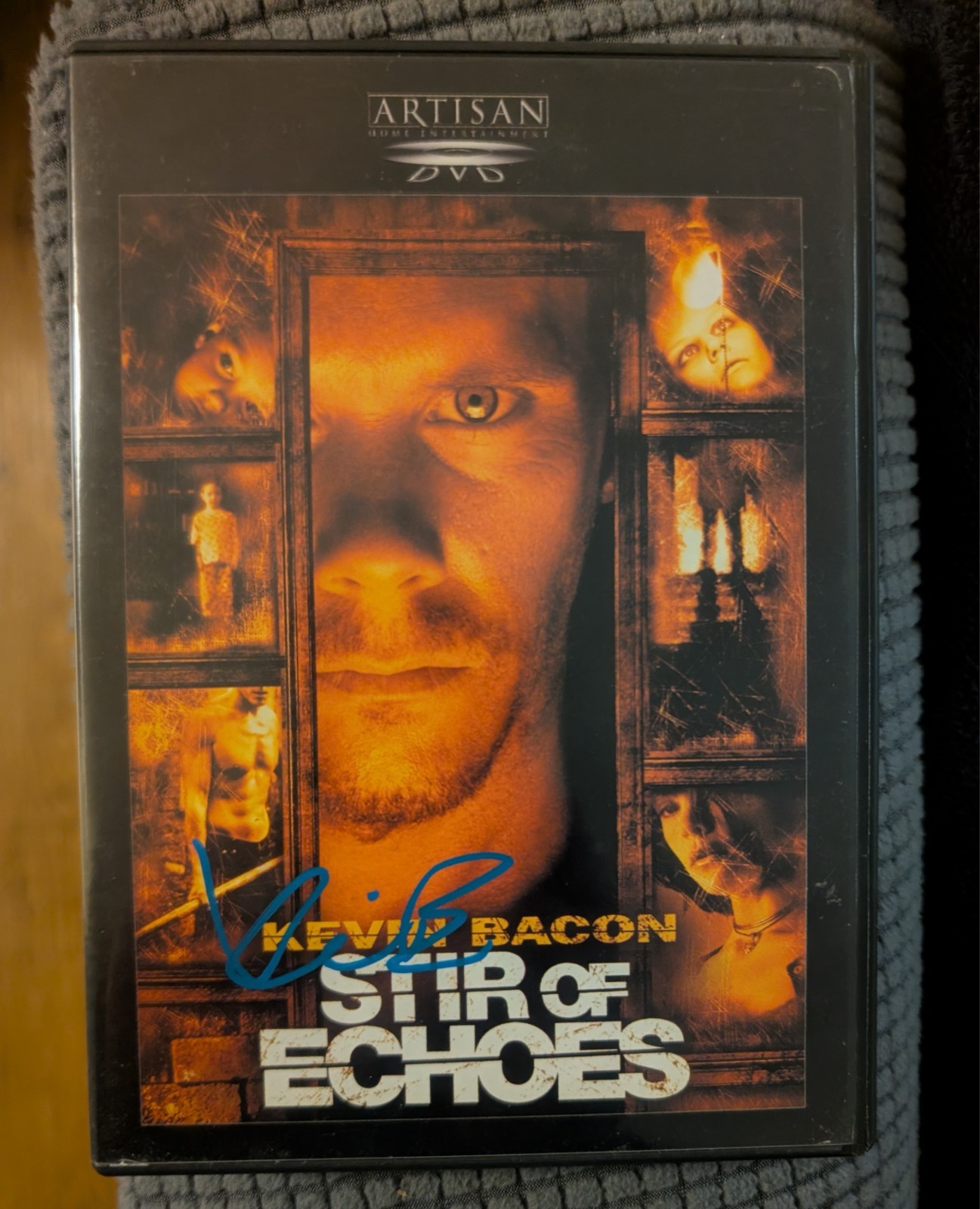 KEVIN BACON signed autograph STIR OF ECHOES dvd cover