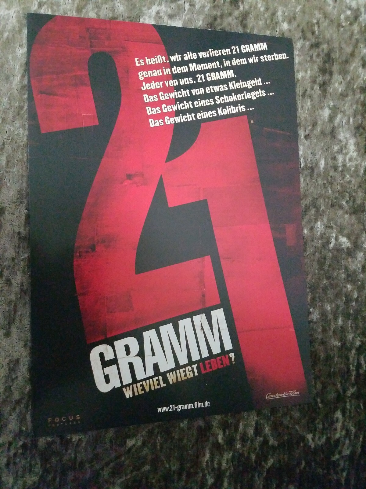 21 Grams Lobby Cards/Stills – Benicio Del Toro, Sean Penn, Naomi Watts