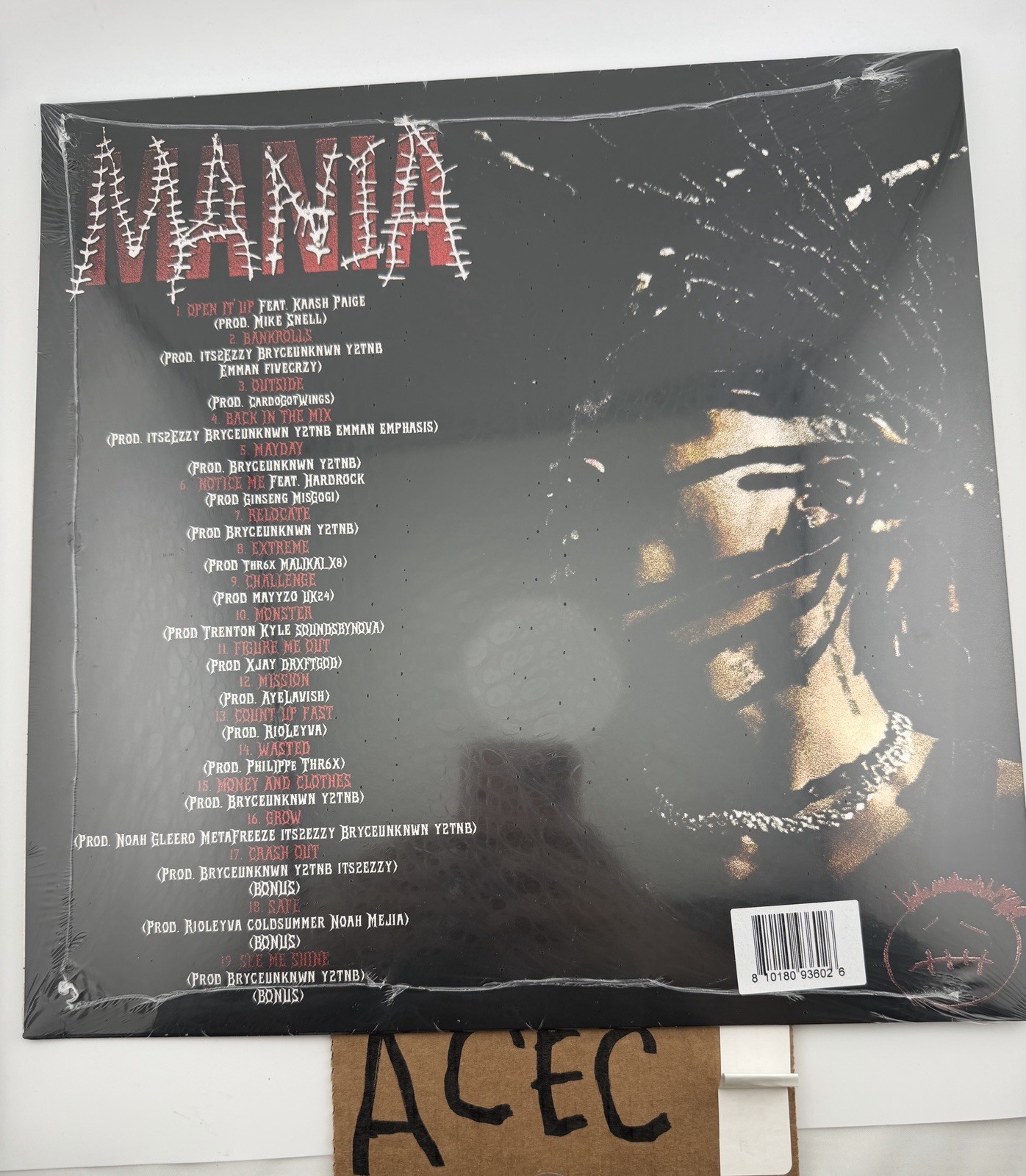 Sofaygo Mania Vinyl Signed Cover