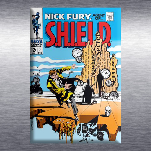 Nick Fury Vol 1 #7, Vintage Comic Cover High Quality Magnet