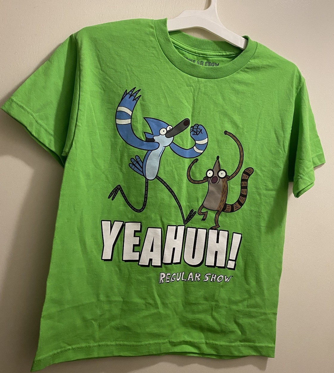 Cartoon Network – Regular Show Green Shirt (L) – RARE