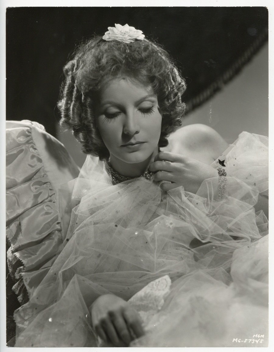 Greta Garbo by Clarence Sinclair Bull 11×14 Camille Portrait Dbl Wt Photo XL310