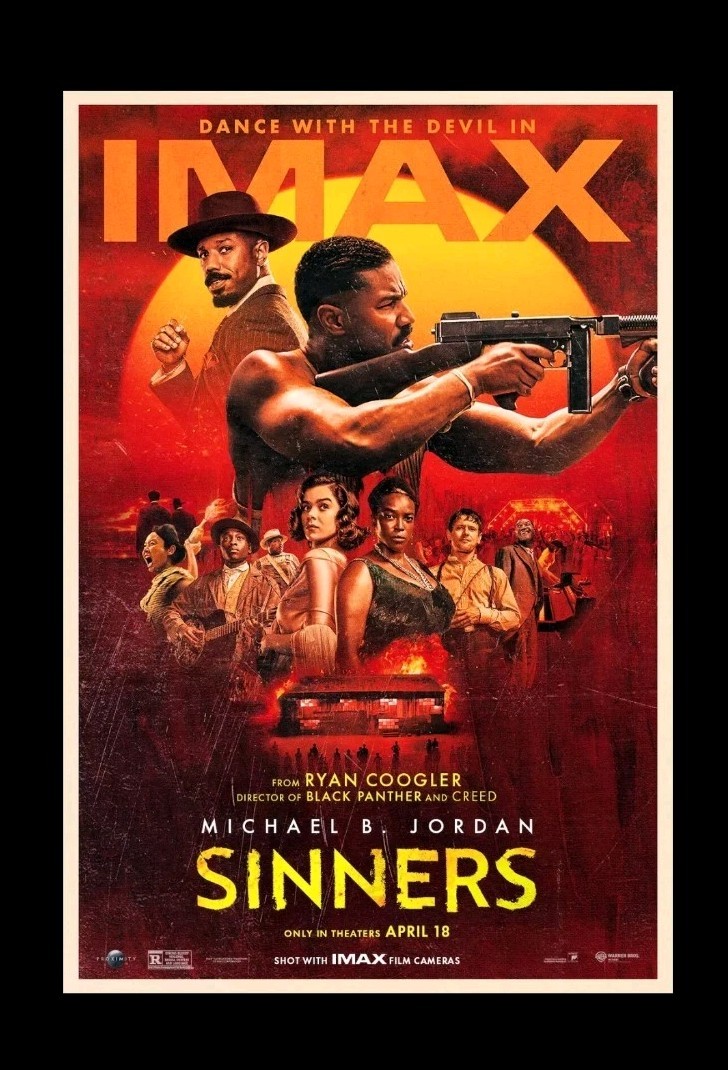 Sinners (2025) IMAX 13×19 Original Movie Theatrical Poster NOT REPRODUCTION (P1)