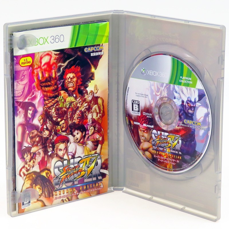 SUPER STREET FIGHTER IV 4 Arcade Edition Xbox 360 Japan Import NTSC-J CAPCOM
