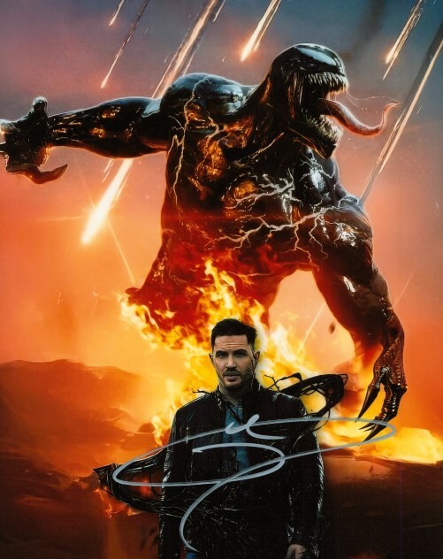 Tom Hardy Autographed Original 8×10 Photo LOA TTM