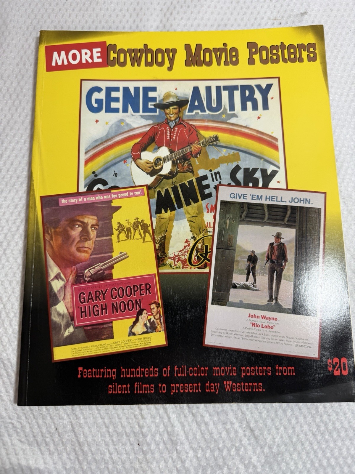 More Cowboy Movie Posters Softcover Book