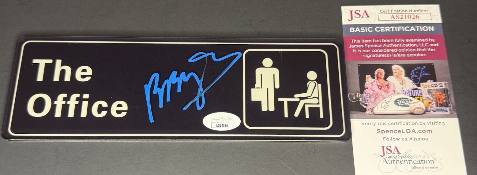 Brian Baumgartner Signed The Office Kevin Malone Autographed Sign JSA COA