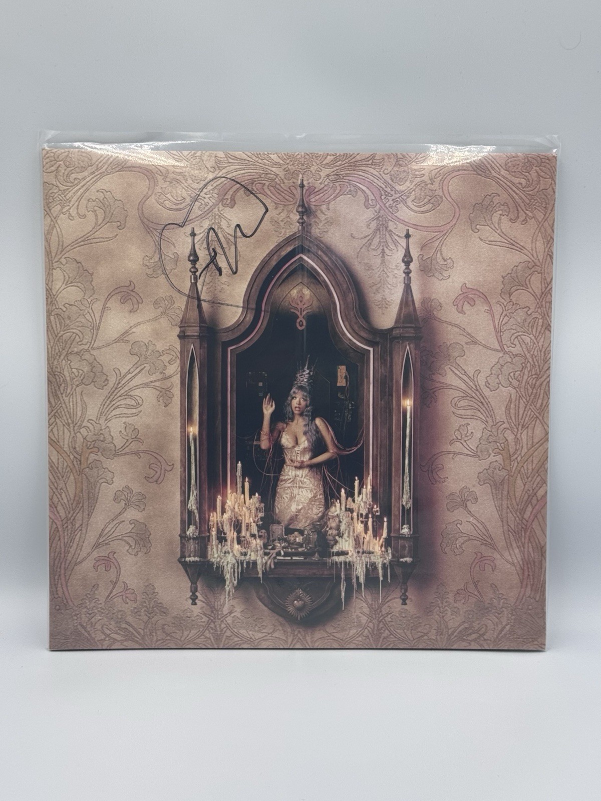 SIGNED ON JACKET COVER Melanie Martinez Hades Aura Blue Vinyl 2LP Autograph