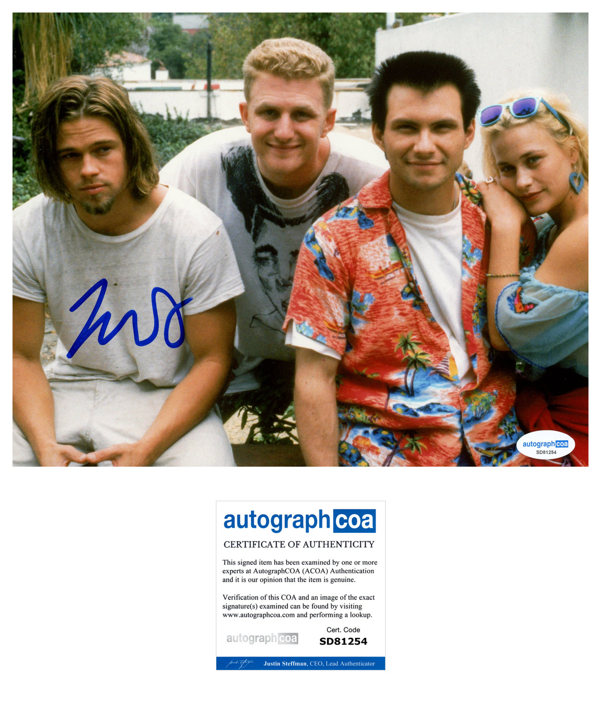 * MICHAEL RAPAPORT * signed 8×10 photo * TRUE ROMANCE * ACOA *