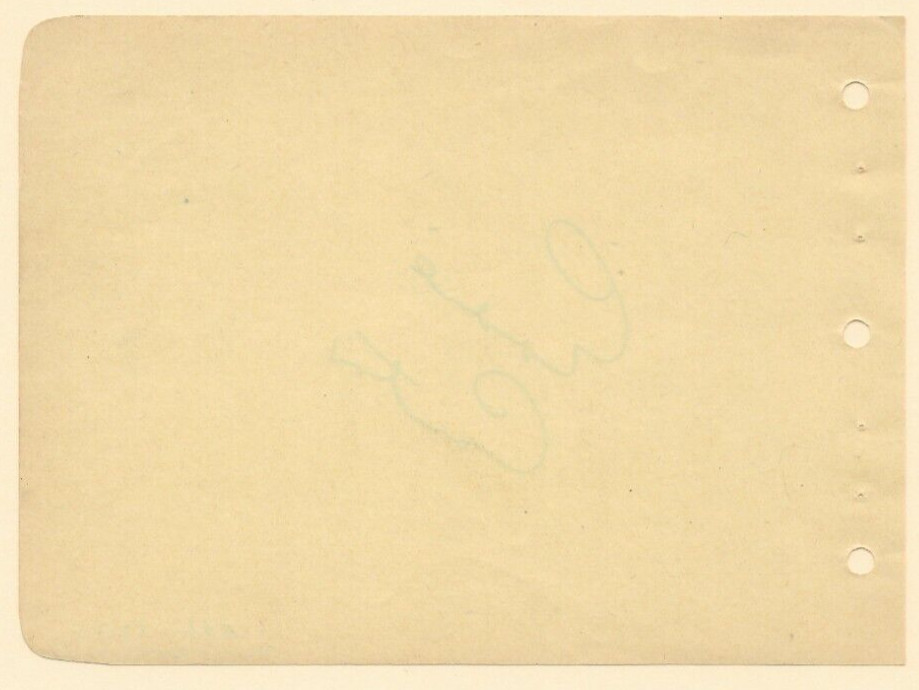 EDDIE CANTOR – Signature 1940s Signed Autograph – American Comedy Icon