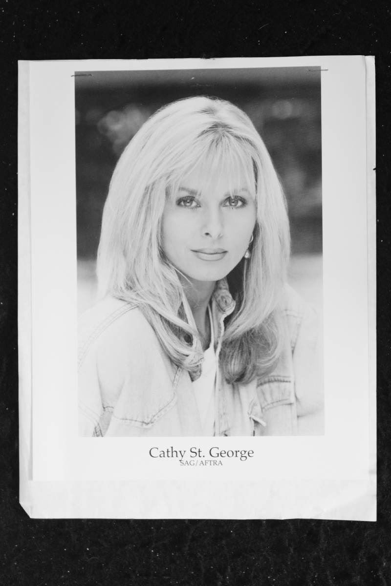 Cathy St. George – Signed Autograph and Photo set – Playboy Playmate 1982