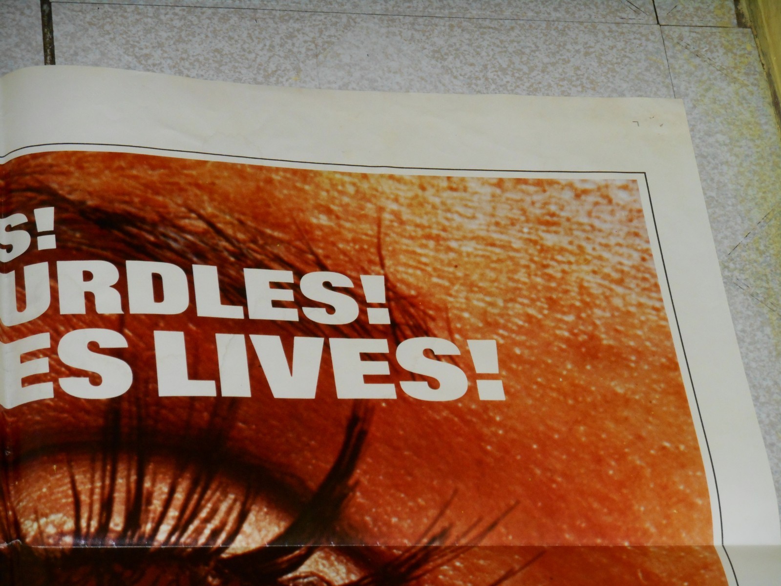 original DR. PHIBES RISES AGAIN one-sheet movie poster