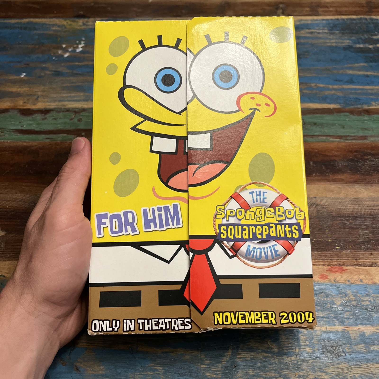 2004 SpongeBob SquarePants 360 Promotional Movie Box VERY RARE