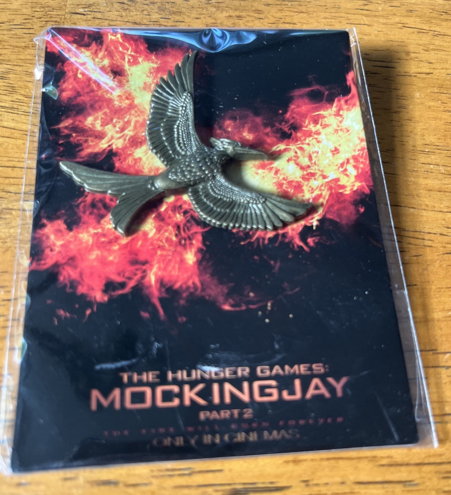 New Loot Crate The Hunger Games Mockingjay Part 2 Brass Pin Katniss Prop Replica