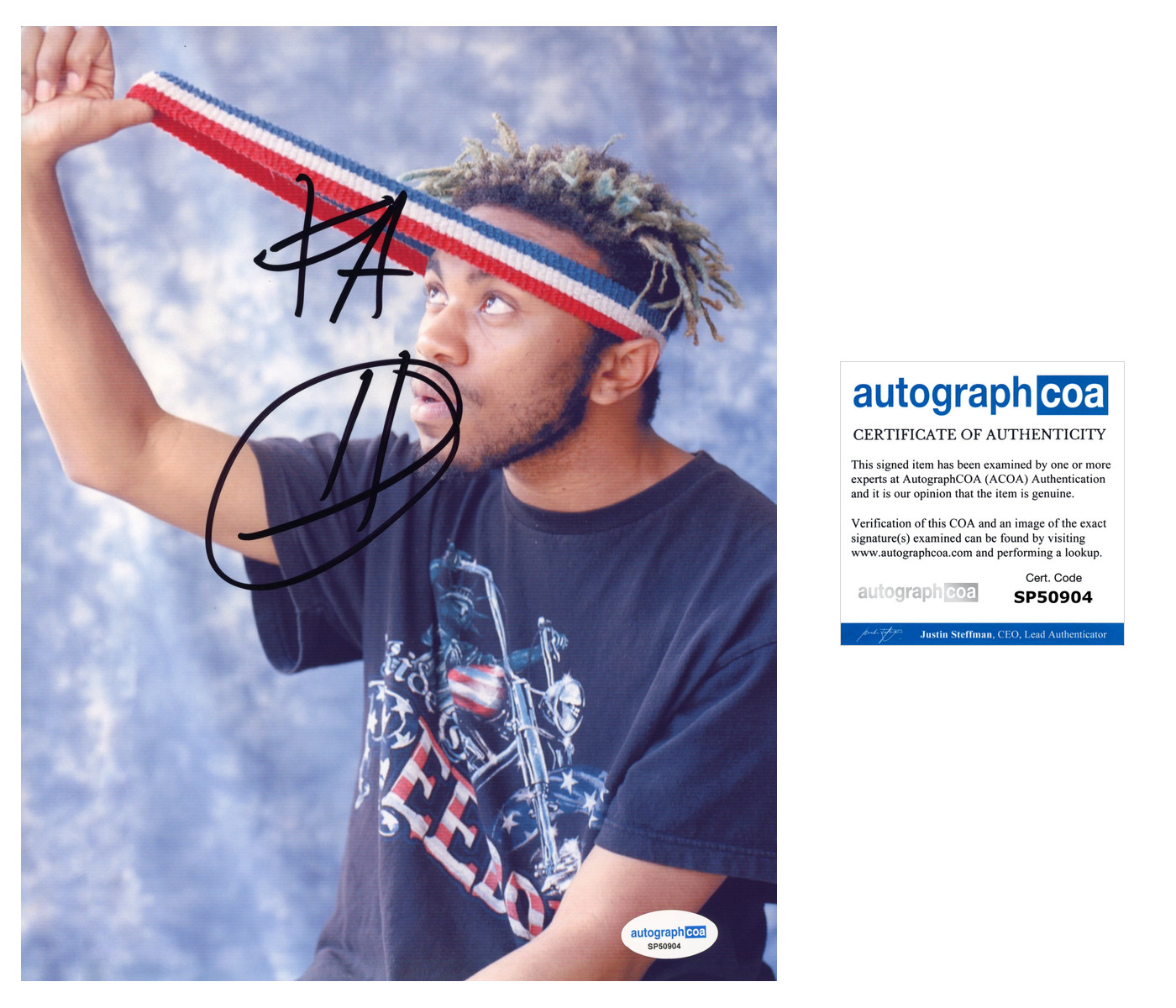 Kevin Abstract ‘Brockhampton’ Rap Group Frontman Signed 8×10 Photo ACOA