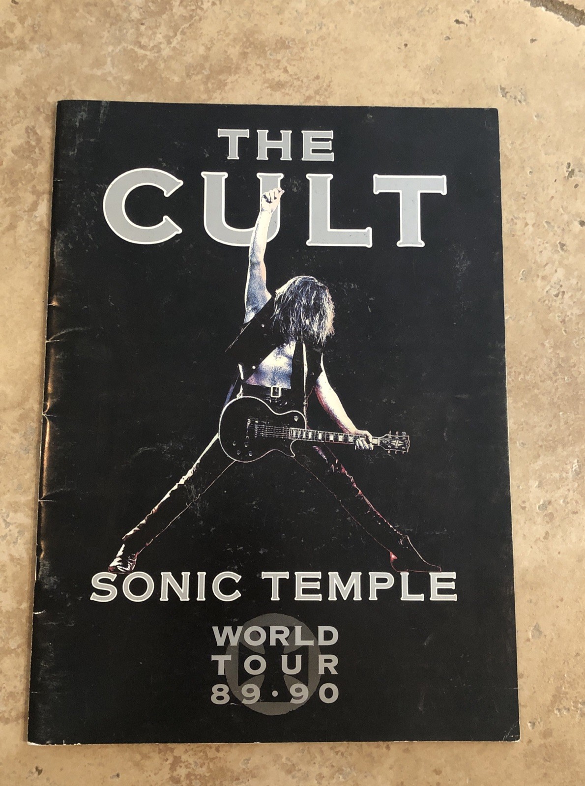 The Cult Sonic Temple 89-90 World Tour Program Original