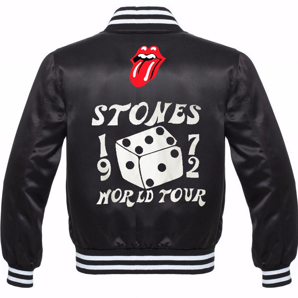 RARE Rolling Stones 1972 tour jacket size small medium Large XL 2XL 3XL