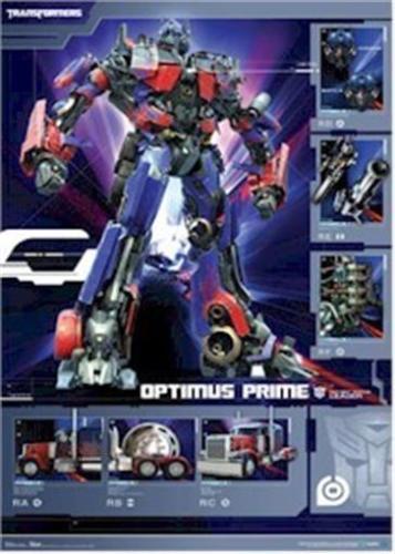 2007 TRANSFORMERS OPTIMUS PRIME POSTER 22×34 FREE SHIPPING