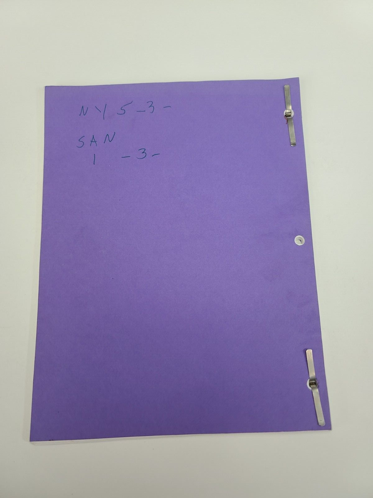 DHARMA & GREG / Bill Prady 1998 TV Script, Jenna Elfman “Paper Hat Anniversary”