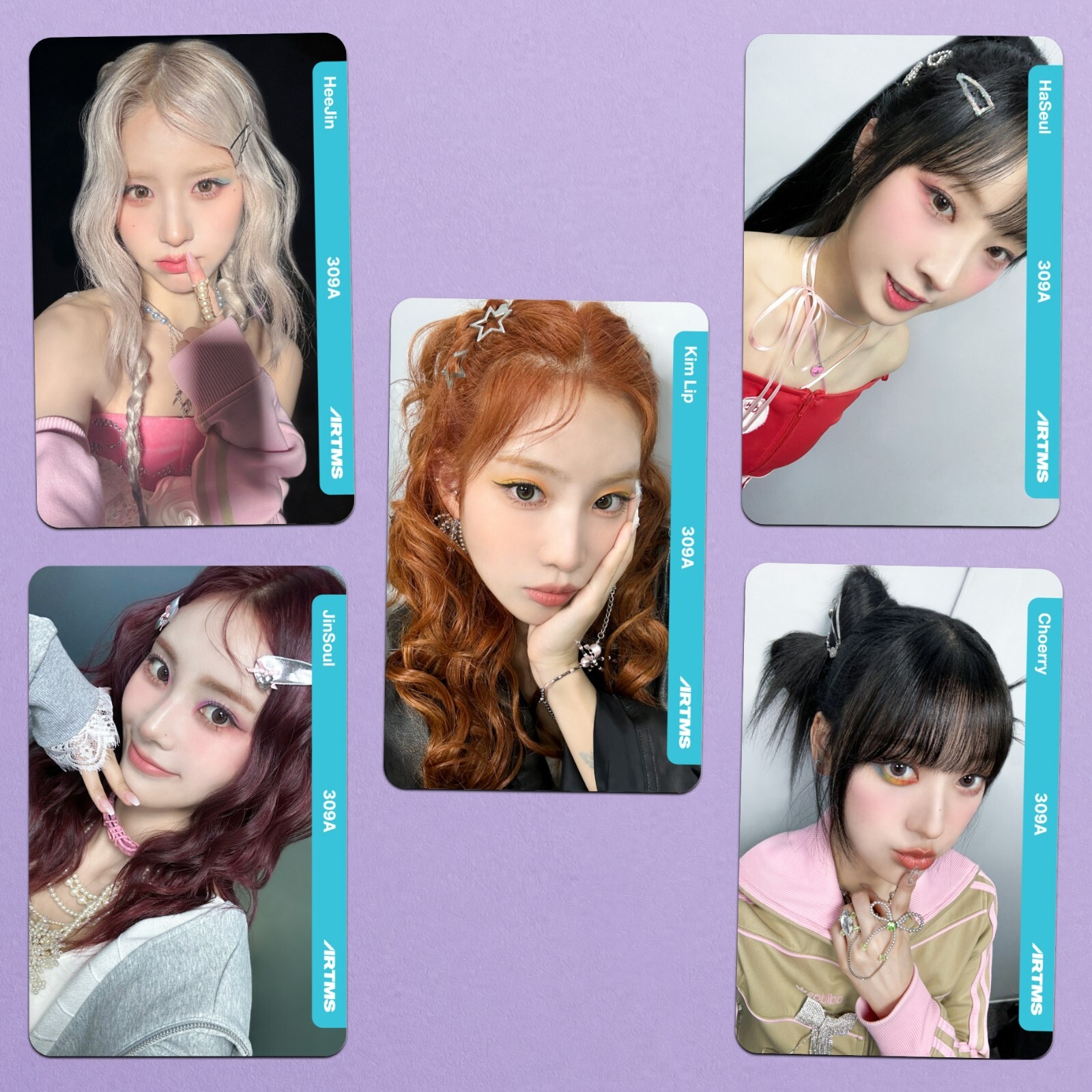 ARTMS MyMusicTaste Dall Preorder REPLICA objekt Binary01 309 Fanmade Photocards