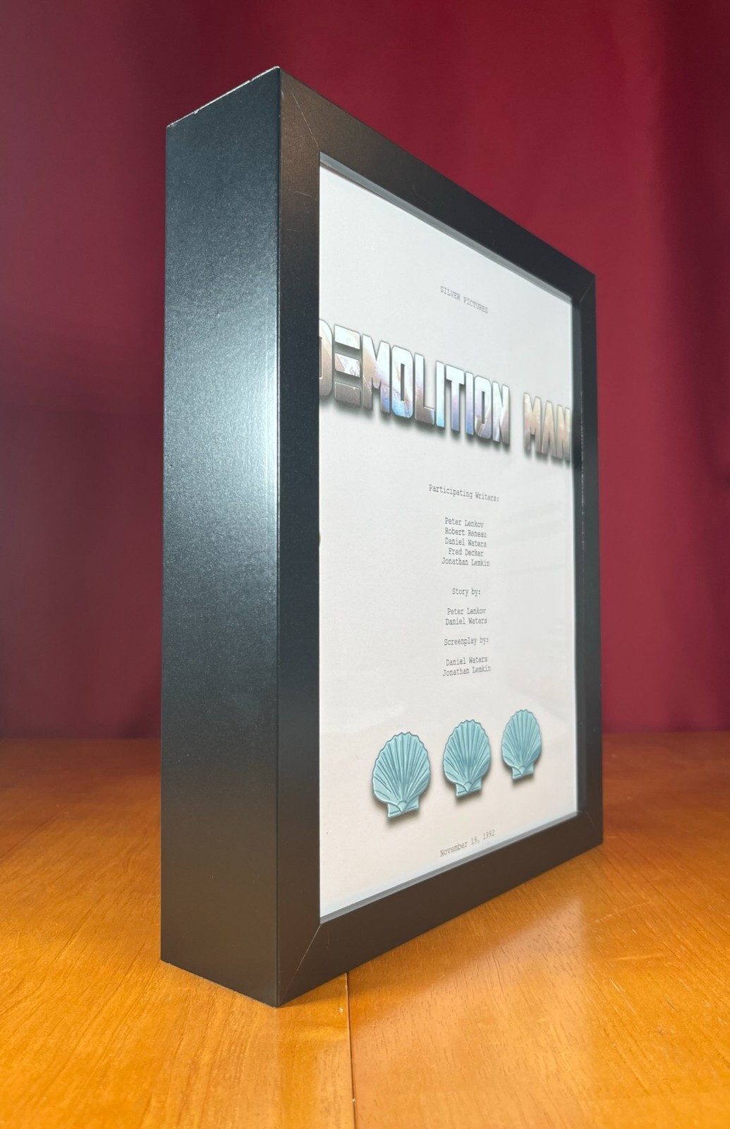 Demolition Man Script- 127 Pages Long- Full Script Reprint- Demolition Man Movie