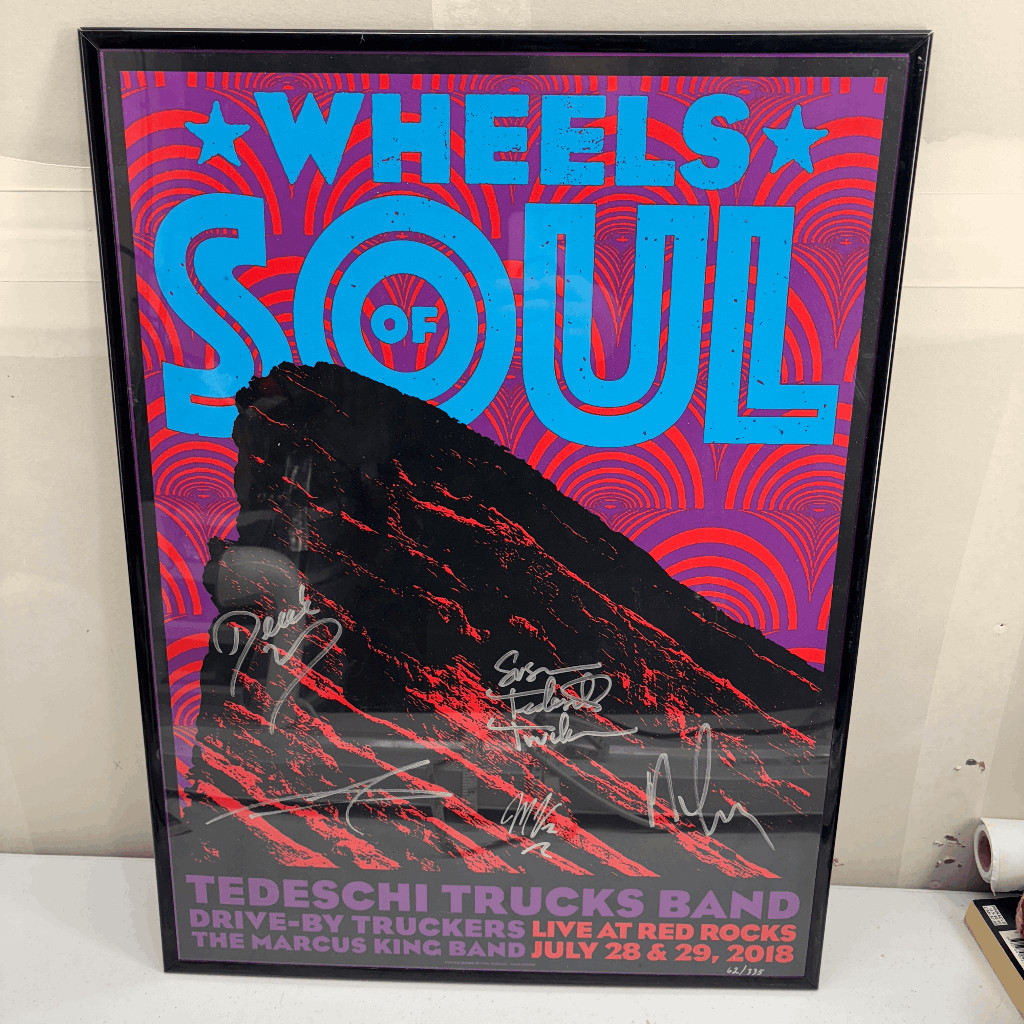 Tedeschi Trucks Band Wheels of Soul Drive By Truckers Marcus King Signed 2018