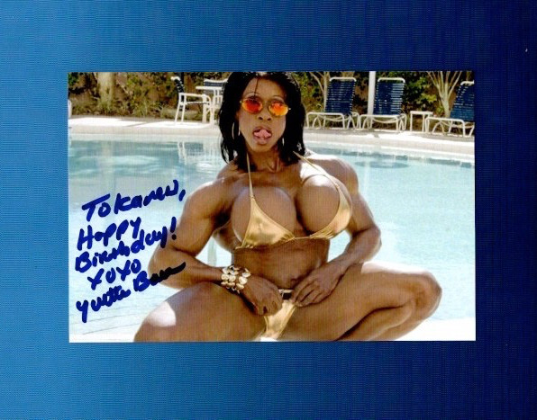Yvette Bova Signed Photo Adult Model & Actress 4×6