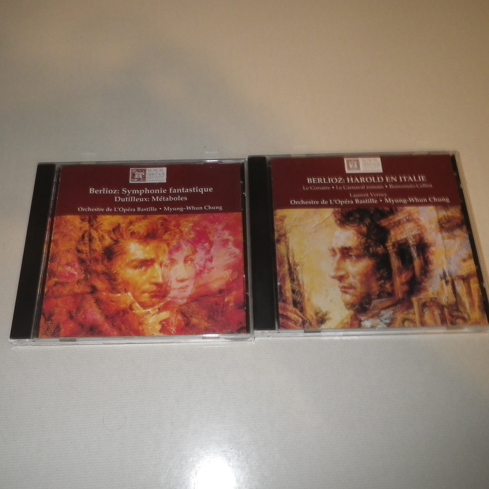 Berlioz: Symphonies Fantastique Dutilleux: Metaboles + Berlioz: Harold En Italie