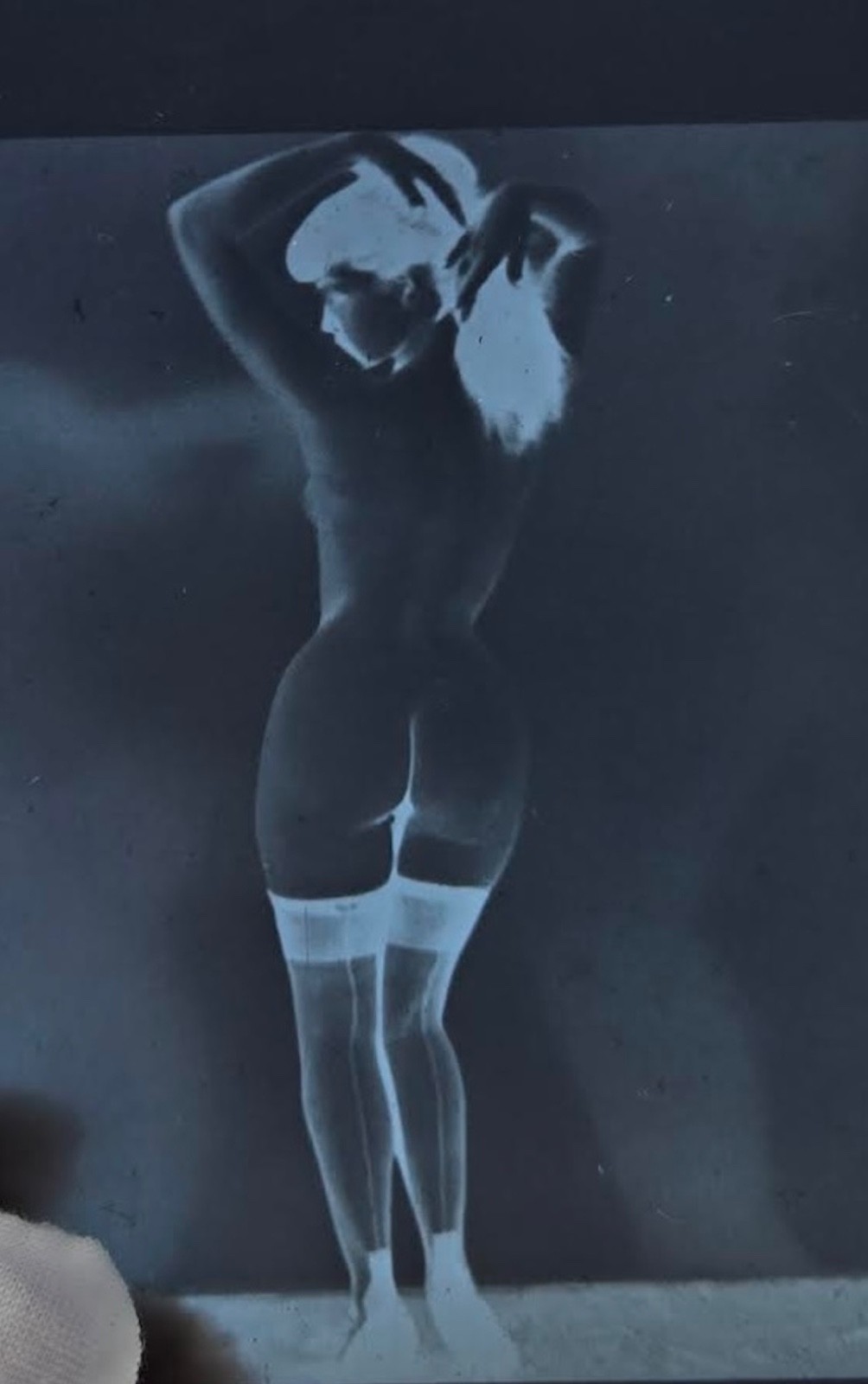 ORIGINAL C1959 VAMP ICON BETTIE PAGE NEGATIVE CASS CARR BUNNY YEAGER IRVING KLAW