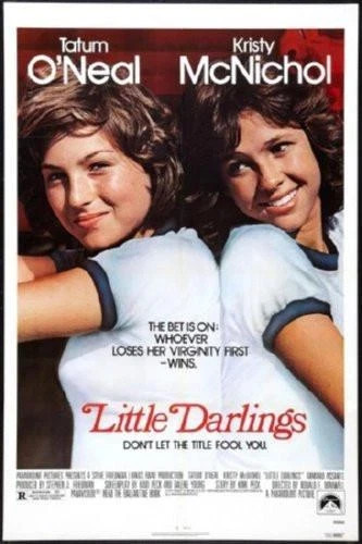 LITTLE DARLINGS ORIGINAL ROLLED 27×41 MOVIE POSTER 1988 TATUM ONEAL K MCNICHOL