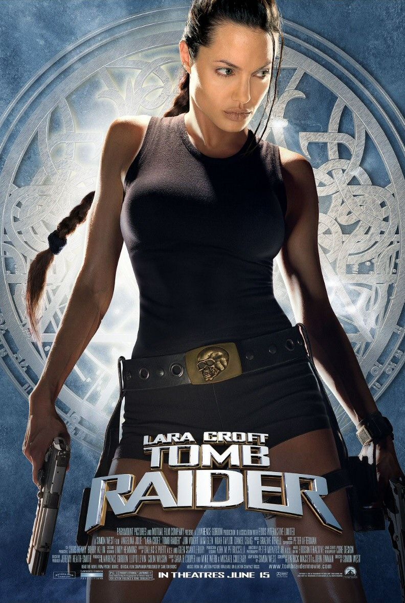LARA CROFT: TOMB RAIDER (2001) ORIGINAL MOVIE POSTER – ROLLED – DOUBLE-SIDED
