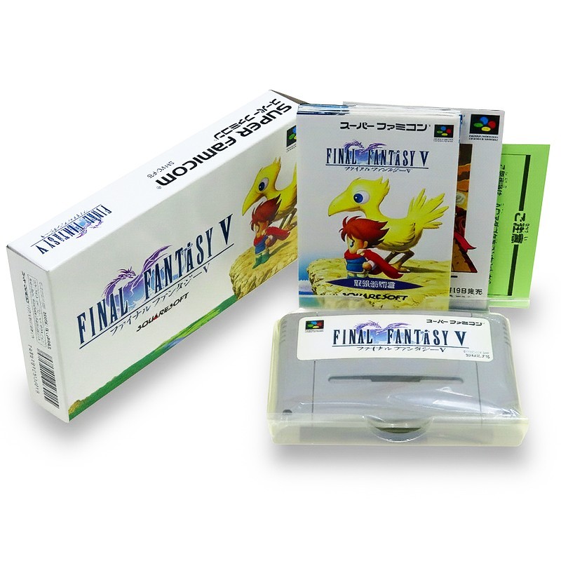 FINAL FANTASY V 5 Nintendo Super Famicom SFC Japan Import NTSC-J Comp Near Mint