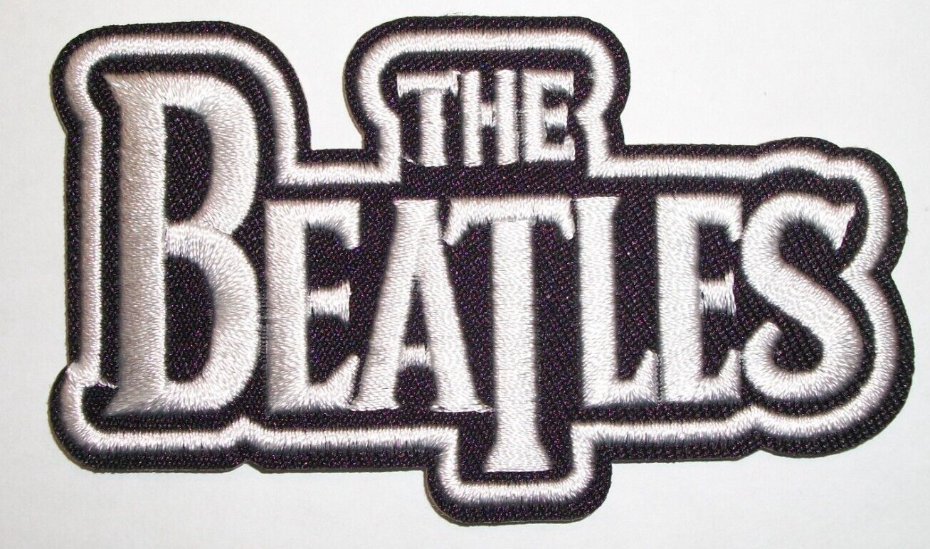 The Beatles~Embroidered Applique Patch~3 1/4″ x 2″~Iron or Sew On