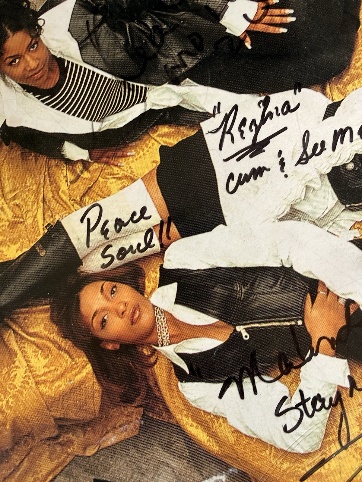 Drama Open Invitation Signed Promo Flat Poster Autographed 1994 R&B Group 360L