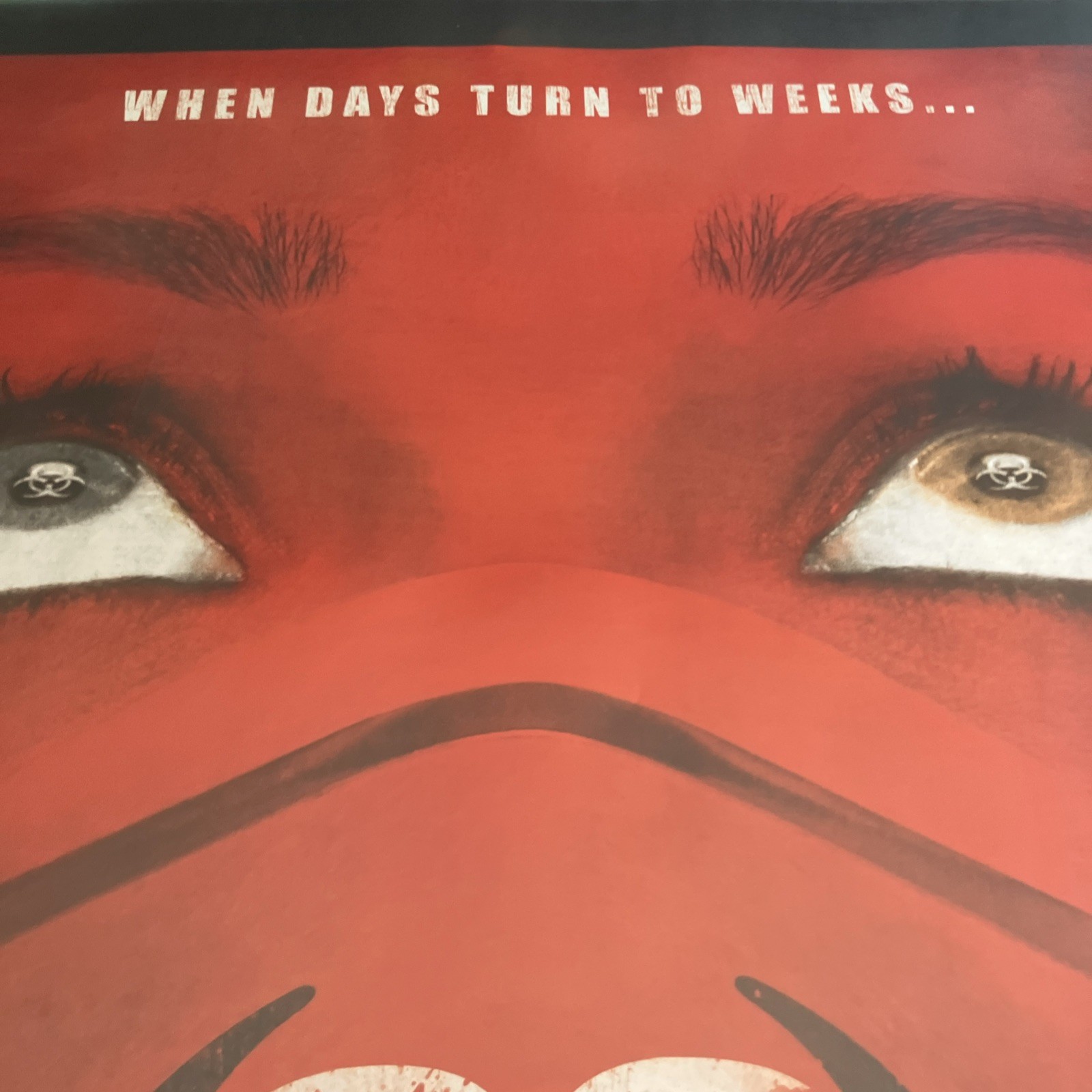 28 Weeks Later Original Advance DS 1-Sheet Movie Poster (2007) – Horror – Double
