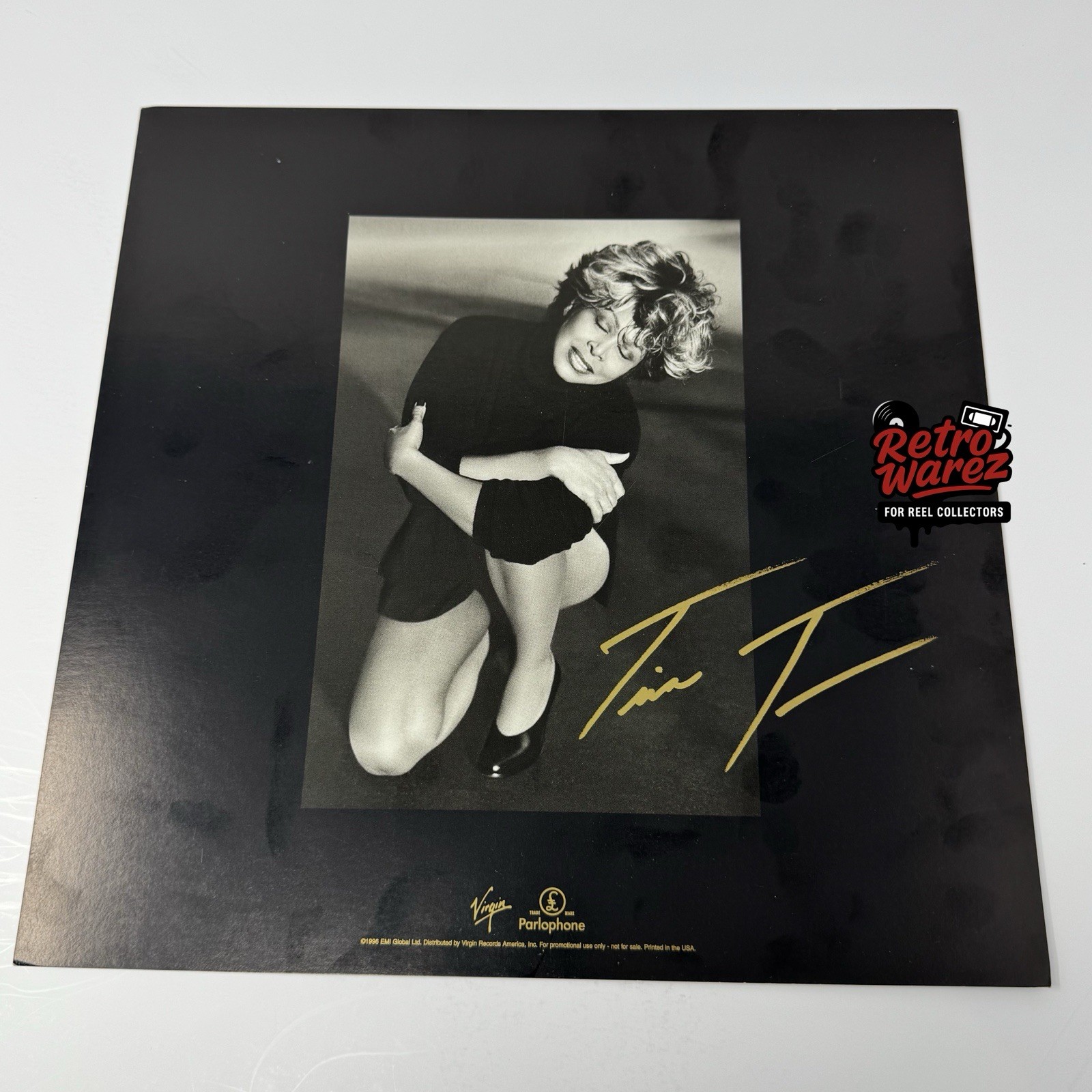 Tina Turner Wildest Dream Original Record Store Promo Flat Poster 12×12” DS 1996
