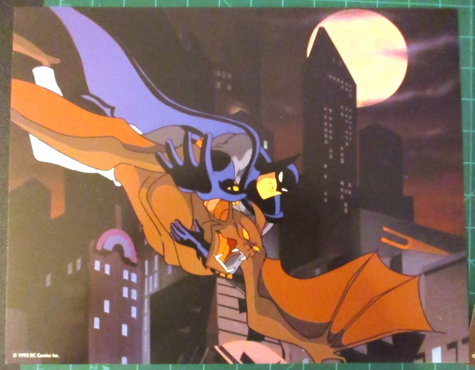 BATMAN ANIMATED SERIES TV CARDS DC COMICS SET CATWOMAN POISON IVY ROBIN MANBAT