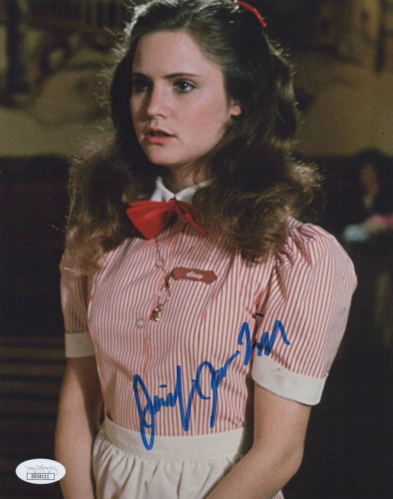 JENNIFER JASON LEIGH Signed Fast Times at Ridgemont High 8×10 Autograph JSA COA
