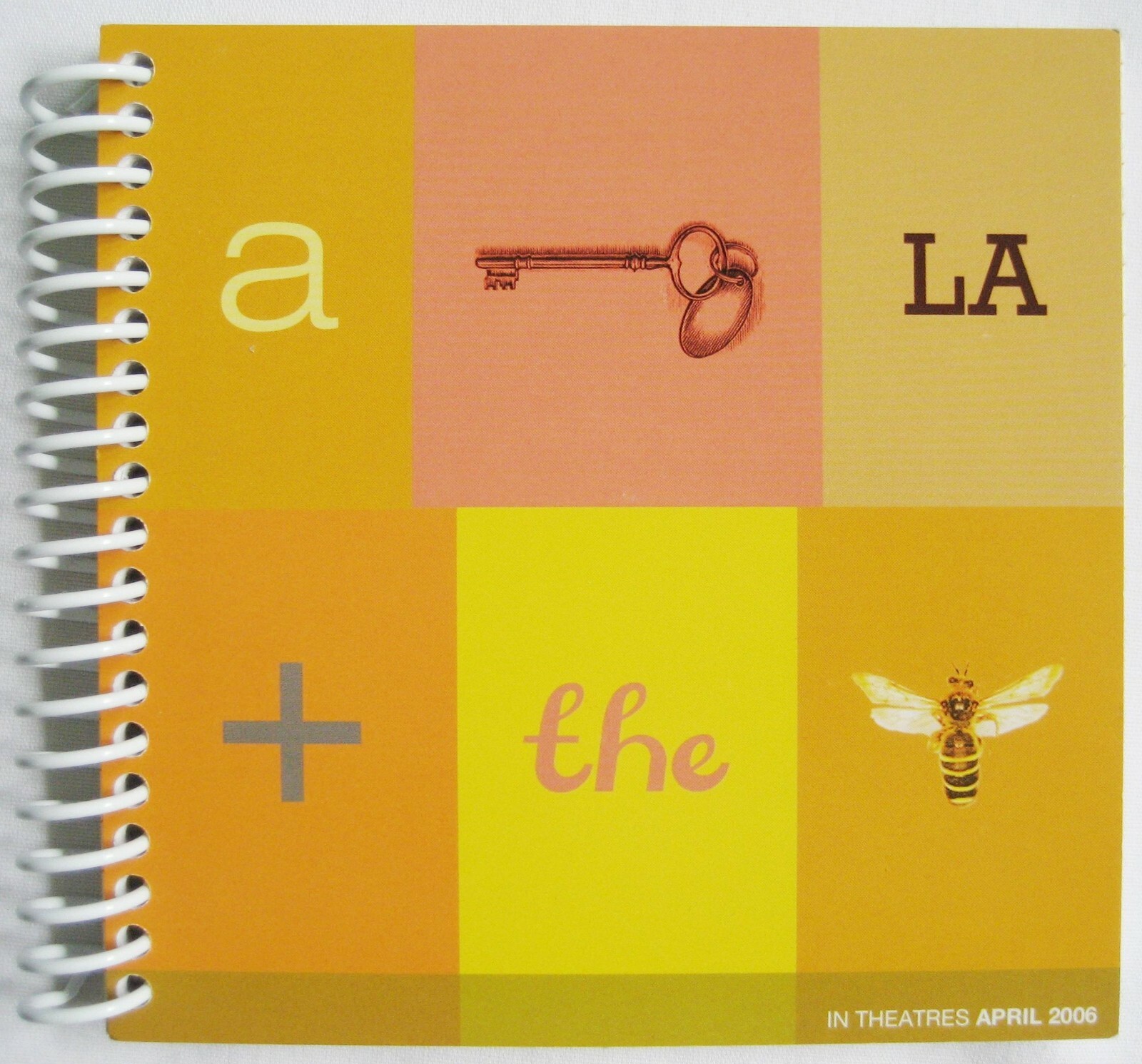 AKEELAH AND THE BEE 2006 48 page Spiral Notebook Movie Promo by Lionsgate NEW
