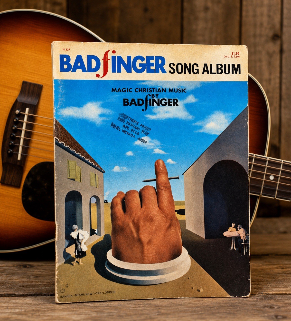 Vintage 1969 Badfinger Magic Christian Music Songbook Piano Vocal Guitar Chords