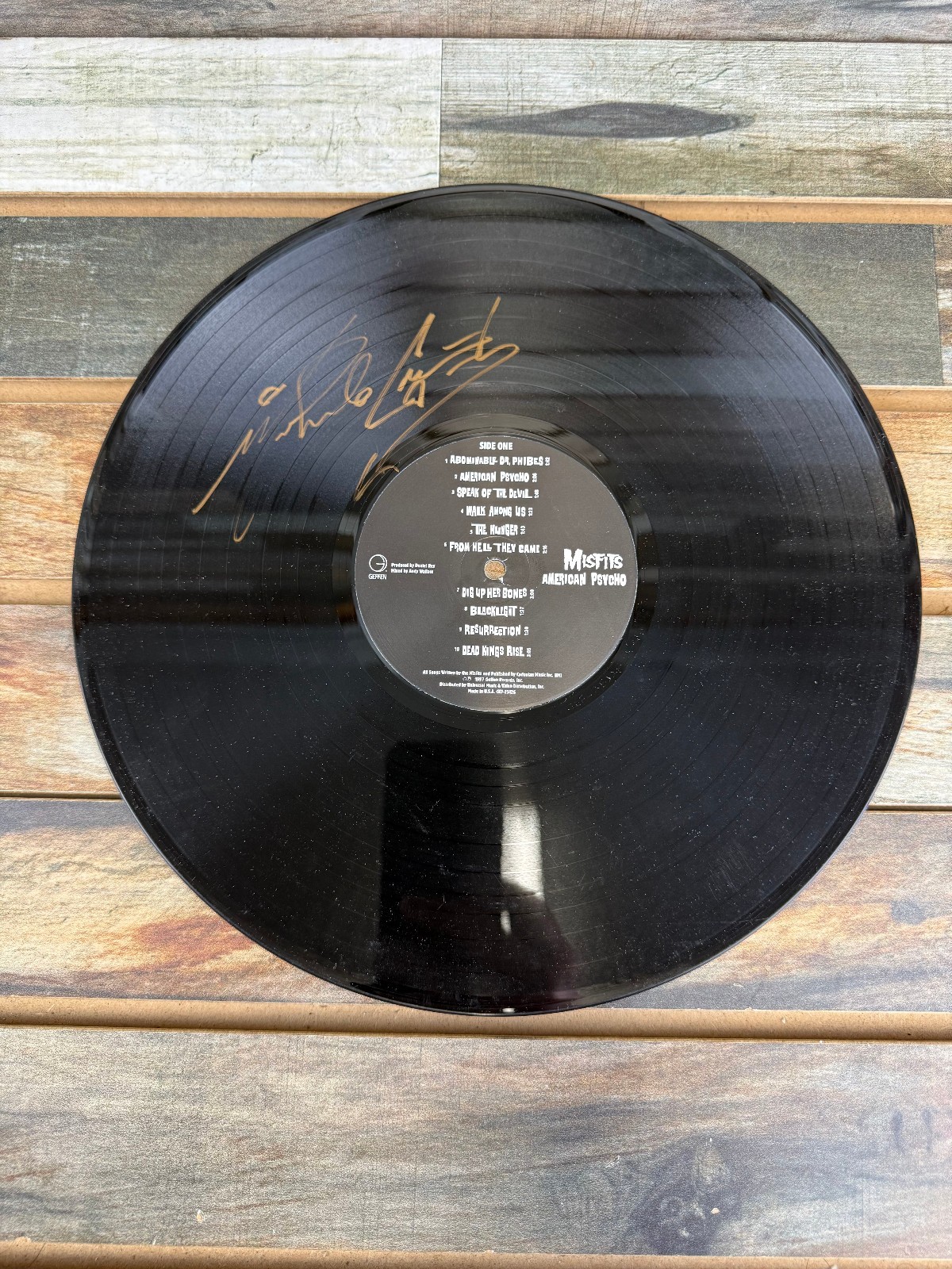 Misfits American Psycho 2 Signed Album