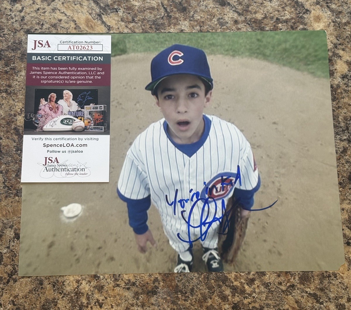 Thomas Ian Nicholas Signed 8×10 Photo Rookie Of The Year Inscribed JSA – READ