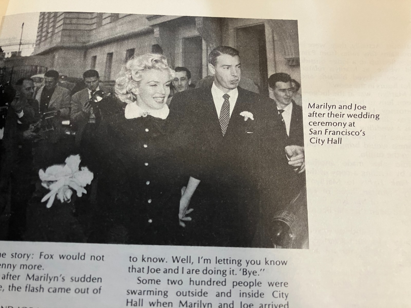 Marilyn Monroe In Her Own Words Book 1973